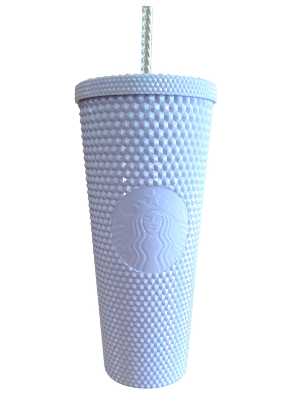 Starbucks Spring 2024 Core Siren White Venti 24 Oz Textured Studded Tumbler New